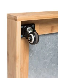 Bamboo Rolling Plant Tray -The Garden Works Shop 8599793 12152