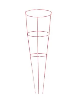 Heavy-Duty Plant Supports 42", Set Of 5 8 Heavy-Duty Plant Supports 42", Set Of 5 -The Garden Works Shop 8600029 02v heavy duty colorful plant supports 42 inch red