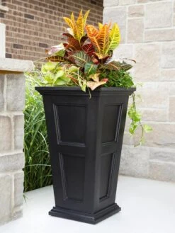 Fairfield Self-Watering Tall Patio Planters, 34” -The Garden Works Shop 8600109 16V tif