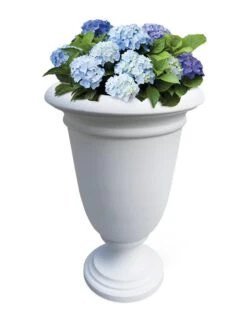 Ellington Self-Watering Urn Planter, 24" -The Garden Works Shop 8600110 06V tif