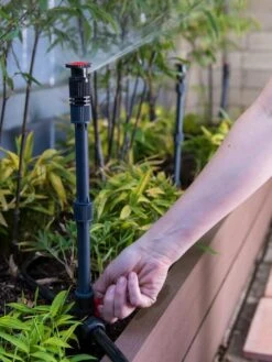 Deluxe Snip-n-Spray Garden And Landscape Sprinkler System -The Garden Works Shop 8600500 20339 tif