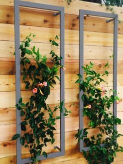 Ina Modern Wall Trellis Sr. -The Garden Works Shop 8600510 08V jpg