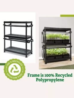 Stack-n-Grow Lights - 2-Tier System -The Garden Works Shop 8608905 3