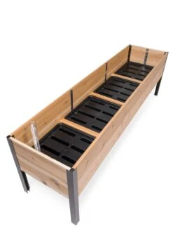 Self-Watering Elevated Planter Box, 2' X 8' -The Garden Works Shop 8608960 2302 tif