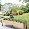 Self-Watering Elevated Planter Box, 2' X 8' -The Garden Works Shop 8608960 4069 tif