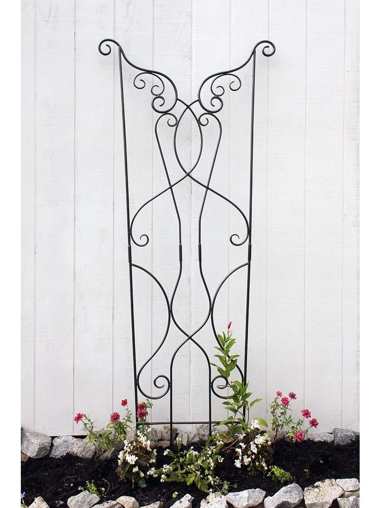 Achla Rococo Wall Trellis 3 Achla Rococo Wall Trellis