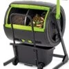 Maze Compost Tumbler And Cart Combo 1 Maze Compost Tumbler And Cart Combo -The Garden Works Shop 8609198 11V maze compost tumbler 65 gallon and combo cart tif