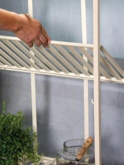 Oslo 2-Tier Plant Stand With Folding Shelves -The Garden Works Shop 8609220 4121 tif 3