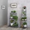 Modern Metal Plant Shelves -The Garden Works Shop 8609229 7614 tif