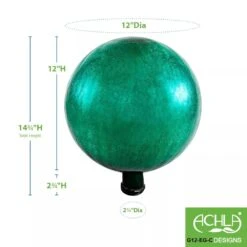 Achla Designs Gazing Globe 12" -The Garden Works Shop 8609321 03V jpg