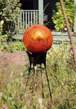 Achla Designs Gazing Globe 12" -The Garden Works Shop 8609324 02V jpg