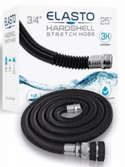 3/4" Elasto Hardshell Stretch Hoses -The Garden Works Shop 8609371 02V tif