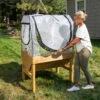 Compact VegTrug® Greenhouse Cover -The Garden Works Shop 8610173 8603 compact vegtrug greenhouse cover