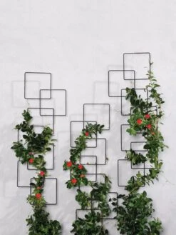 Building Blocks Wall Trellis, 45" -The Garden Works Shop 8610183 5811 tif