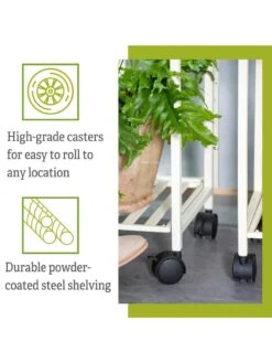Oslo 4-Tier LED Grow Light Garden -The Garden Works Shop 8610473 6