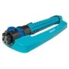 Aqua Joe AJ-OMS18-TRB Indestructible Metal Base Oscillating Sprinkler, 4500 Sq Ft Max Coverage -The Garden Works Shop 8610645 01v aqua joe indestructable oscillating sprinkler 4500 sq ft max