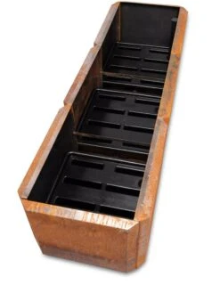 Corten Steel Modular Raised Bed, 2'x6' -The Garden Works Shop 8610703 0034 tif