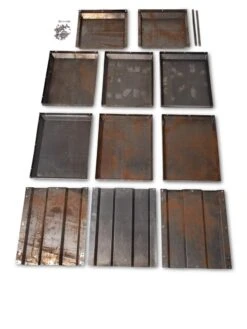 Corten Steel Modular Raised Bed, 2'x6' -The Garden Works Shop 8610703 0142 tif