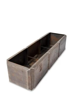 Corten Steel Modular Raised Bed, 2'x6' -The Garden Works Shop 8610703 5145 tif