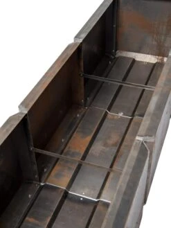 Corten Steel Modular Raised Bed, 2'x6' -The Garden Works Shop 8610703 5147 tif