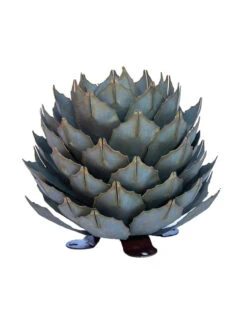 Desert Steel Artichoke Agave Sculpture -The Garden Works Shop 8610761 04v desert steel artichoke agave large