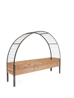2’ X 8’ Arch Trellis For Planter Boxes 13 2’ X 8’ Arch Trellis For Planter Boxes -The Garden Works Shop 8610798 0809 tif