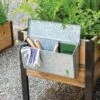 Galvanized Garden Tool Storage Box -The Garden Works Shop 8610811 001 tif