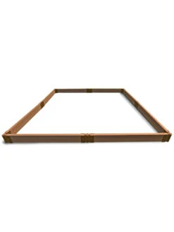 Classic Sienna Composite Raised Bed, 5-1/2" High With 2" Boards 14 Classic Sienna Composite Raised Bed, 5-1/2" High With 2" Boards -The Garden Works Shop 8610836 01v