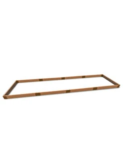 Classic Sienna Composite Raised Bed, 5-1/2" High With 2" Boards 13 Classic Sienna Composite Raised Bed, 5-1/2" High With 2" Boards -The Garden Works Shop 8610837 01v