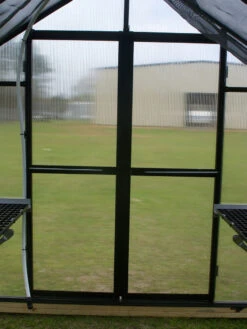 MONT Greenhouse Second Set Of Hinged Doors -The Garden Works Shop 8611191 08v