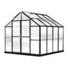 MONT Growers Edition Greenhouse, 8' X 8' -The Garden Works Shop 8611192 mont 8 grower black 2000