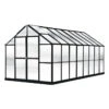 MONT Growers Edition Greenhouse, 8' X 16' -The Garden Works Shop 8611196 mont 16 grower black