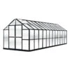 MONT Growers Edition Greenhouse, 8' X 24' -The Garden Works Shop 8611198 mont 24 grower black