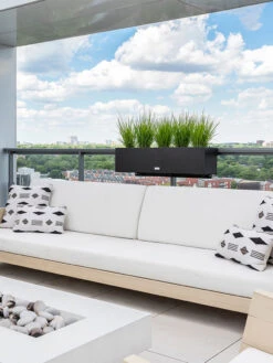 Veradek Metallic Series Railing Planters -The Garden Works Shop 8611610 06v