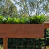 Veradek Metallic Series Corten Steel Railing Planters -The Garden Works Shop 8611614 02v veradek metallic series corten steel railing planter