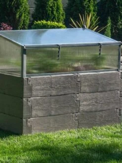 Kombi Dual Function Raised Bed With Cold Frame -The Garden Works Shop 8611850 03V jpeg