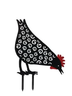 Chicken Friends Garden Stake -The Garden Works Shop 8612015 4545 tif