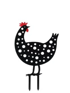 Chicken Friends Garden Stake -The Garden Works Shop 8612015 4551 tif