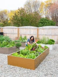 Somerset Metal Raised Bed, 45" X 90" -The Garden Works Shop 8612020 0014 tif