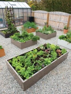 Somerset Metal Raised Bed, 45" X 90" -The Garden Works Shop 8612020 048 tif