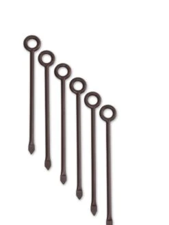 Rope Stakes, Set Of 6 6 Rope Stakes, Set Of 6 -The Garden Works Shop 8612216 5960 tif