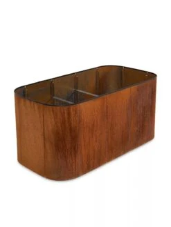 Birdies™ Corten Steel Modular Raised Beds -The Garden Works Shop 8612421 290 birdies corten steel modular raised bed tall