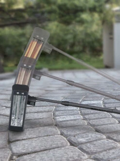 Sun Joe® 1500W Elec. Infrared OD Patio Heater, Adjust Ht. Range, W/Wall Bracket & Cover 18 Sun Joe® 1500W Elec. Infrared OD Patio Heater, Adjust Ht. Range, W/Wall Bracket & Cover -The Garden Works Shop 8612532 08v