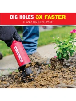 Rotoshovel Battery-Operated Garden Auger -The Garden Works Shop 8612719 05v
