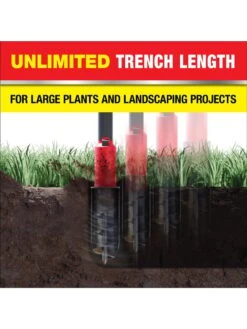 Rotoshovel Battery-Operated Garden Auger -The Garden Works Shop 8612719 13v