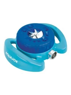 Aqua Joe® AJ-TSSBM Indestructible 9-Pattern Metal Turret Sprinkler -The Garden Works Shop 8612869 02v