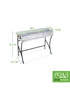 Achla Designs Trestle Plant Stand -The Garden Works Shop 8612886 05v