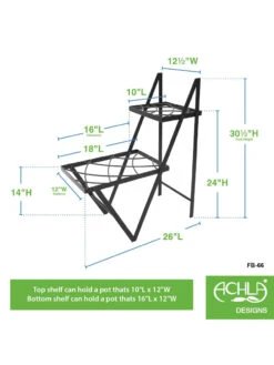 Achla Designs Duet Plant Stand 7 Achla Designs Duet Plant Stand -The Garden Works Shop 8612905 02v
