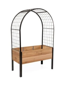 2’ X 4’ Arch Trellis For Planter Boxes -The Garden Works Shop 8612976 0006