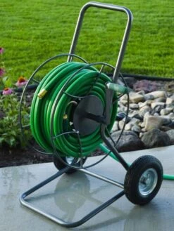 Yard Butler® Two Wheel Hose Truck -The Garden Works Shop 8613163 02v